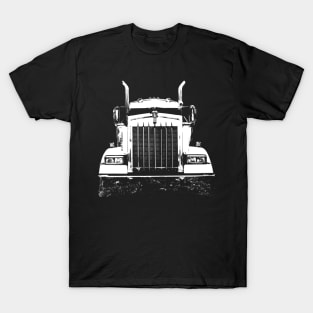 Kenworth 1990s classic truck monoblock white T-Shirt